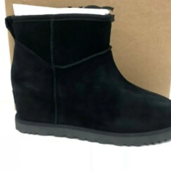 UGG Black Winter Ankle Boots - Picture 5 of 7